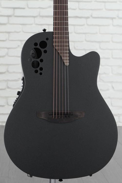 Ovation Mod TX Mid Acoustic-Electric Guitar - Black Textured 