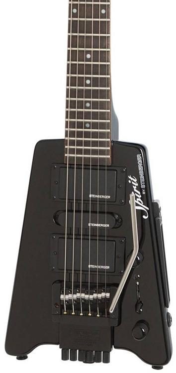 Steinberger Spirit GT-PRO Deluxe Electric Guitar - Black | Sweetwater