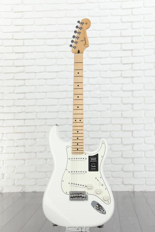 Fender Player Stratocaster - Polar White with Maple Fingerboard