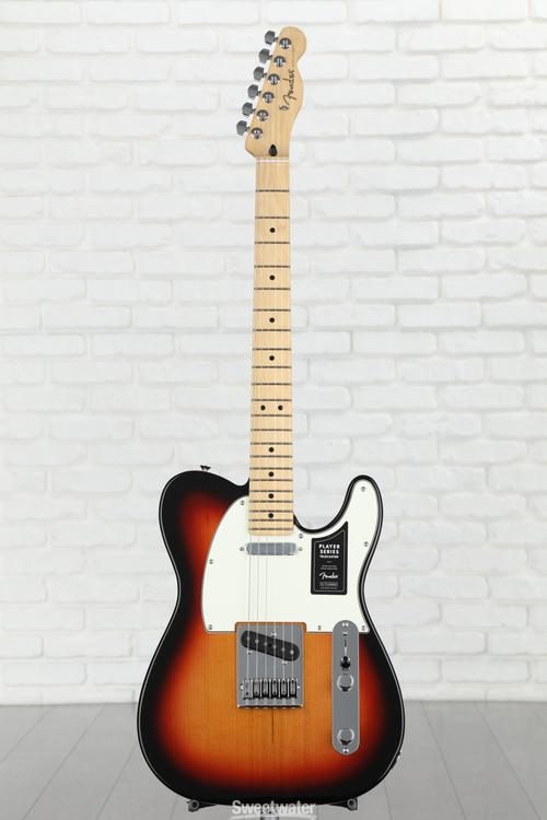 Fender Player Telecaster - 3-Tone Sunburst with Maple Fingerboard