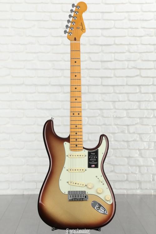 Fender American Ultra Stratocaster - Mocha Burst with Maple Fingerboard