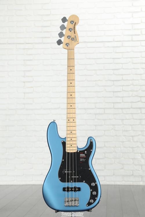 Fender American Performer Precision Bass - Satin Lake Placid Blue