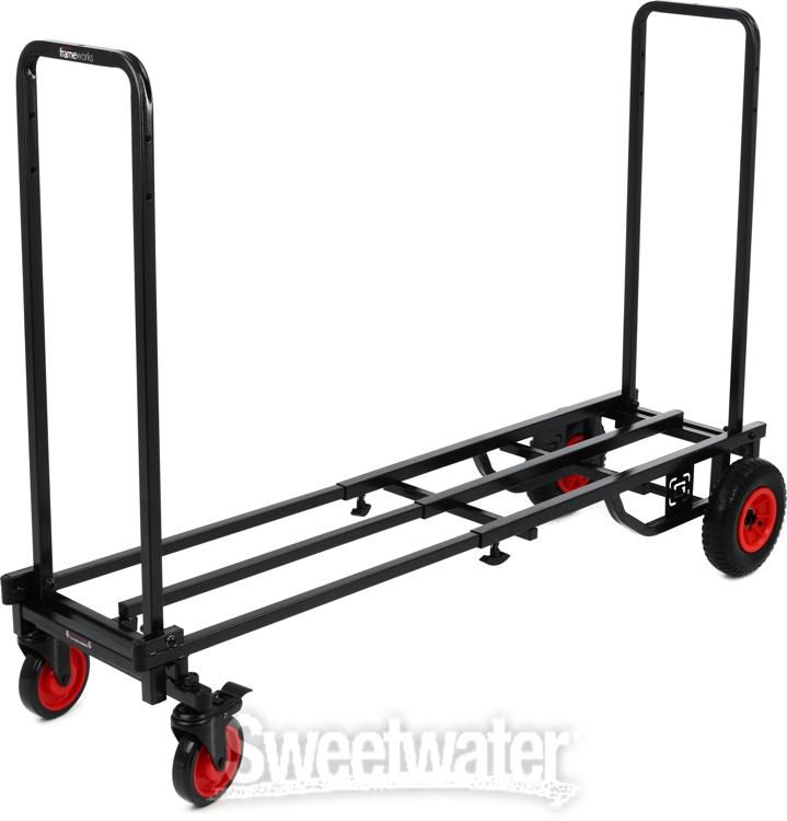 Gator Frameworks All-Terrain Folding Multi-Utility Cart with 30-52”  Extension & 500 lbs. Load Capacity (GFW-UTL-CART52AT)