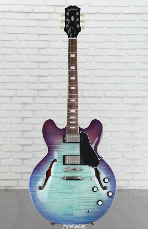 Epiphone ES-335 Figured Semi-hollowbody - Blueberry Burst