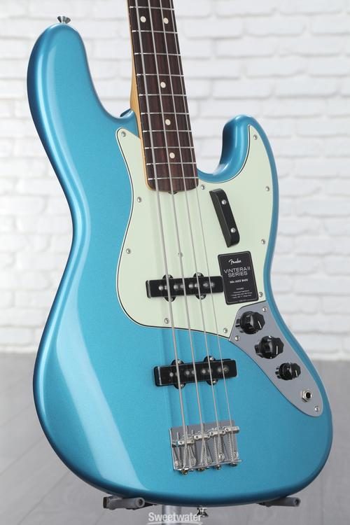 Fender Vintera II '60s Jazz Bass - Lake Placid Blue with Rosewood  Fingerboard