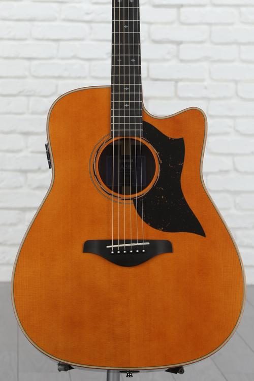 Yamaha A5R ARE Dreadnought Cutaway - Vintage Natural | Sweetwater