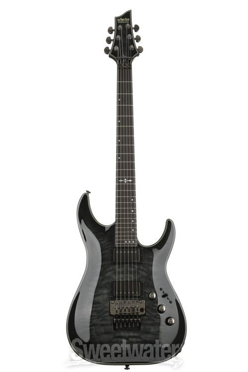 Schecter Hellraiser Hybrid C-1 FR - Trans Black Burst | Sweetwater