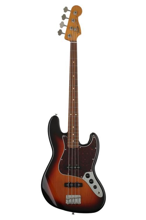 Fender Vintera '60s Jazz Bass - 3-Color Sunburst with Pau Ferro