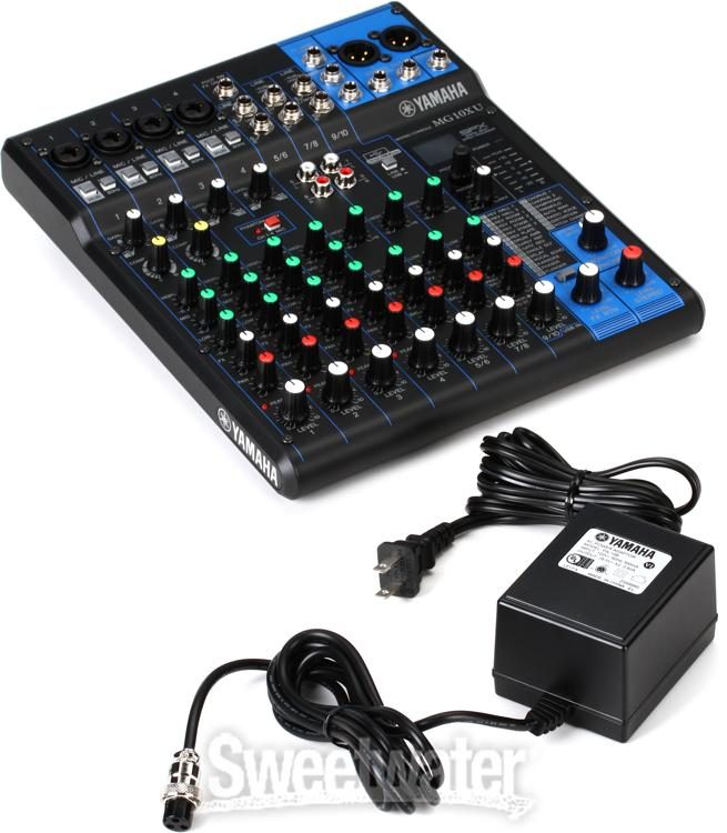 Harbinger LV8 8-Channel Analog Mixer / Bluetooth