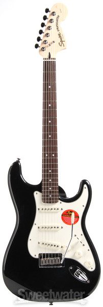 Squier Standard Stratocaster - Black Metallic | Sweetwater