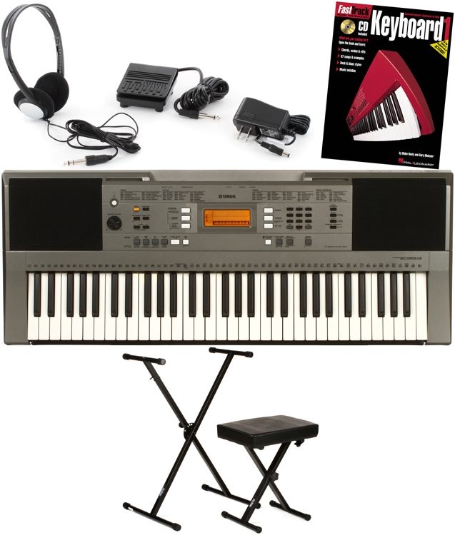 Yamaha PSR-E353 Essential Keyboard Bundle | Sweetwater