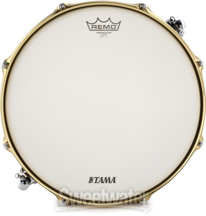 Tama Star Reserve Hand Hammered Brass Snare Drum - 5.5 x 14 inch