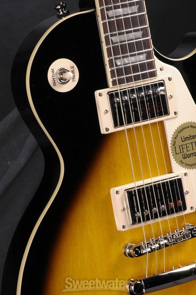 Epiphone Les Paul Standard Plain Top - Vintage Sunburst | Sweetwater