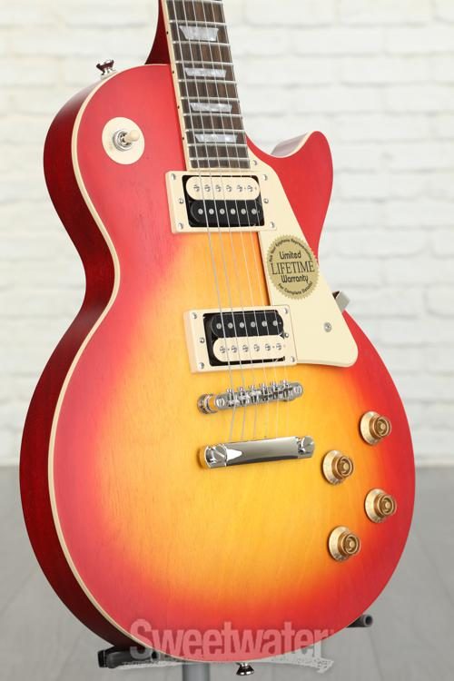 Epiphone Les Paul Classic Electric Guitar (Heritage Cherry