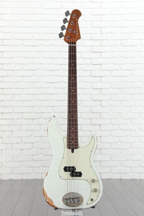 Lakland USA Classic 44-64 Aged Bass Guitar - Olympic White - Sweetwater  Exclusive