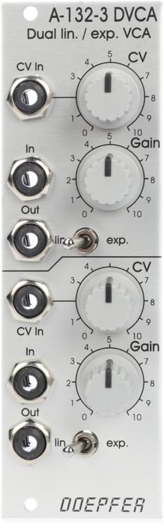 Doepfer A-132-3 Dual Linear/Exponential VCA Eurorack Module - Standard  Edition