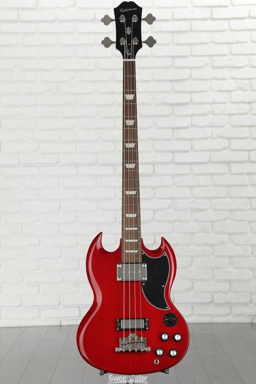Epiphone EB-3 Bass Guitar - Cherry | Sweetwater