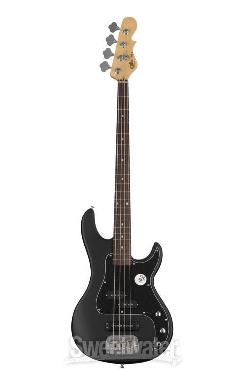 G&L Tribute SB-2 Bass Guitar - Black Frost