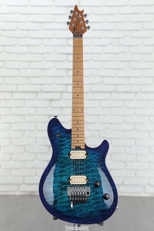 EVH Wolfgang Special QM Electric Guitar - Chlorine Burst with Baked Maple  Fingerboard