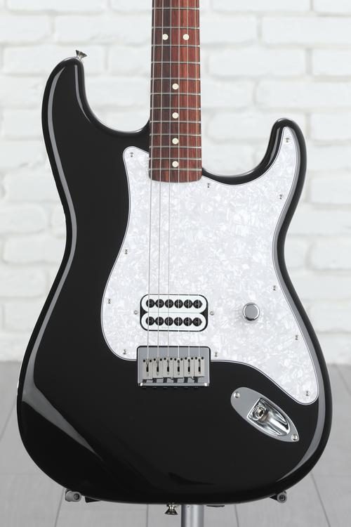 Fender Tom DeLonge Stratocaster Electric Guitar - Black | Sweetwater