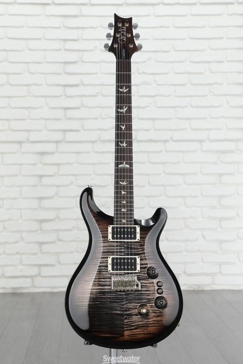 PRS Custom 24-08 Electric Guitar - Charcoal Smokewrap Burst