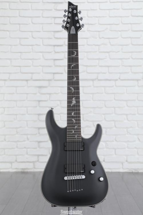 Schecter Damien Platinum 7 - Satin Black