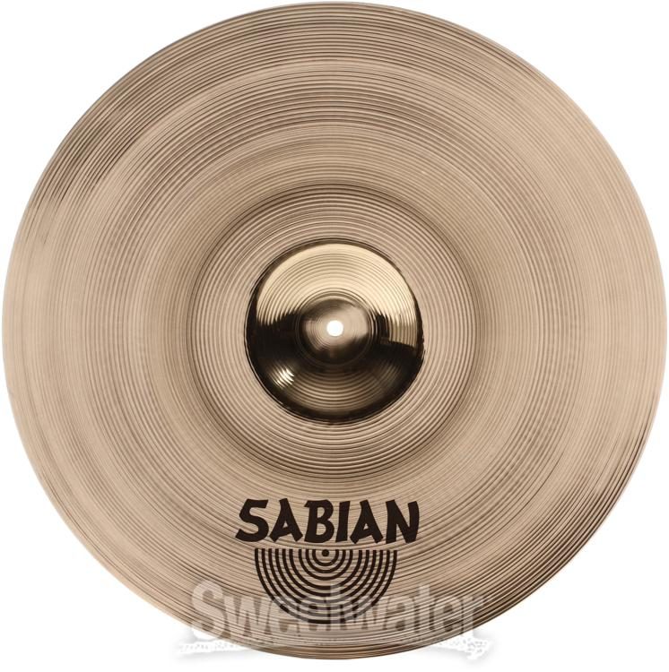 Sabian 21 inch AA Rock Ride Cymbal - Brilliant Finish