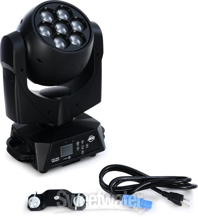 ADJ Vizi Hex Wash7 105W LED Moving-Head Beam with Variable Zoom