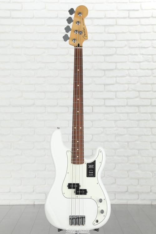 Fender Player Precision Bass - Polar White with Pau Ferro