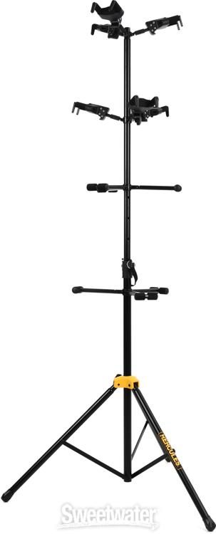 Hercules Stands GS526B PLUS Auto Grip System Display Stand for up to 6  Guitars