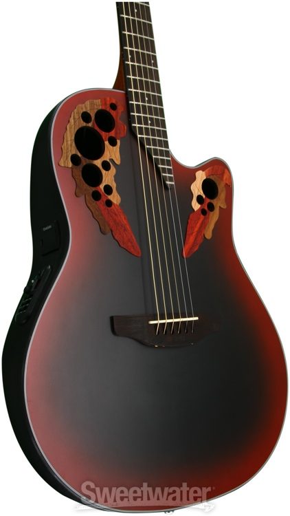 Ovation Celebrity Elite CE44-RRB - Reverse Red Burst