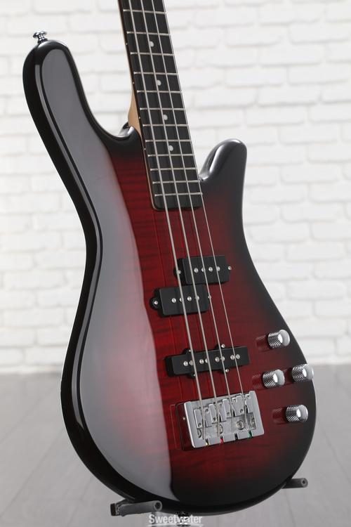 Spector Legend 4 Standard Bass Guitar - Black Cherry Gloss