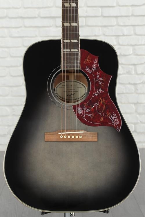 Epiphone Hummingbird Studio Acoustic-electric - Trans Ebony