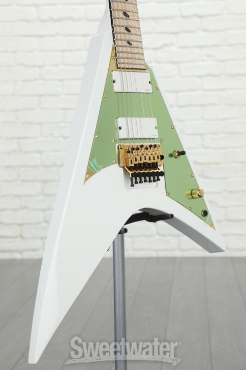 レビュー高評価の商品!の商品をすべて Caparison Guitars White - Signature Cazqui 7-CZQ Orbit ギター