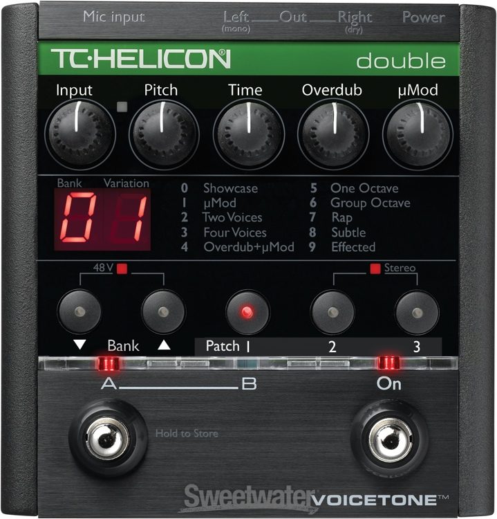 TC-Helicon VoiceTone Double | Sweetwater
