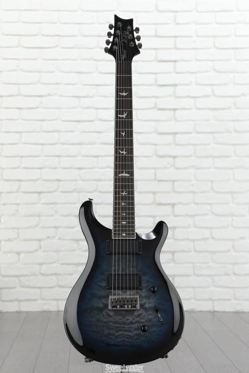 PRS SE Mark Holcomb SVN Signature 7-string Electric Guitar - Holcomb Blue  Burst