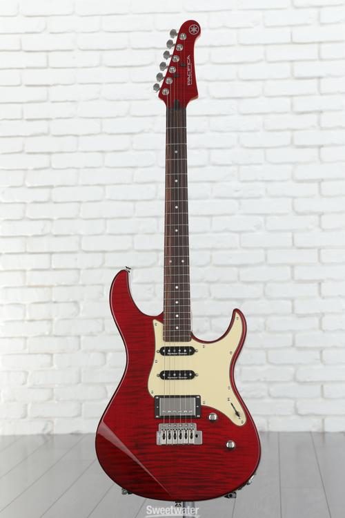 Yamaha PAC612VIIFMX Pacifica Electric Guitar - Fired Red