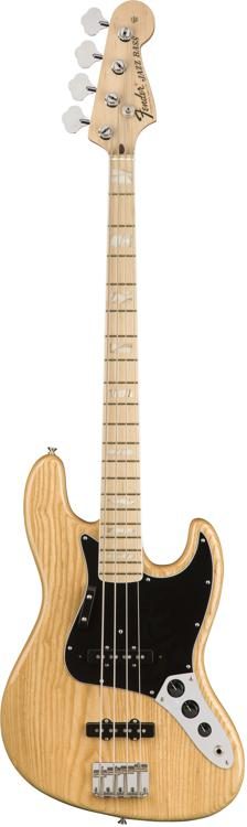 Fender American Original '70s Jazz Bass - Natural | Sweetwater