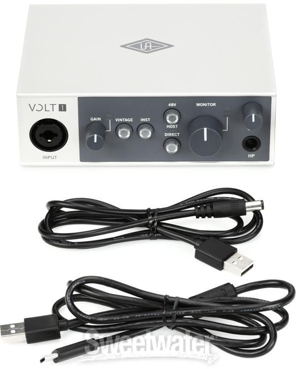 USB Audio Interface with XLR cable Audio Interface with Mic Preamplifier