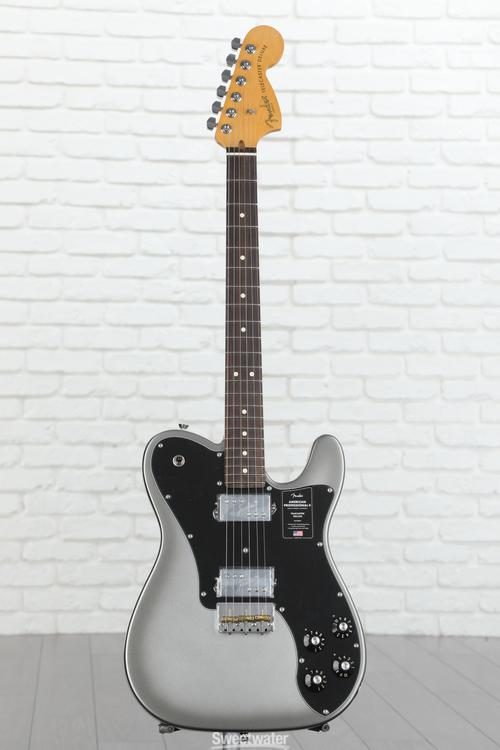 Fender American Professional II Telecaster Deluxe - Mercury with Rosewood  Fingerboard