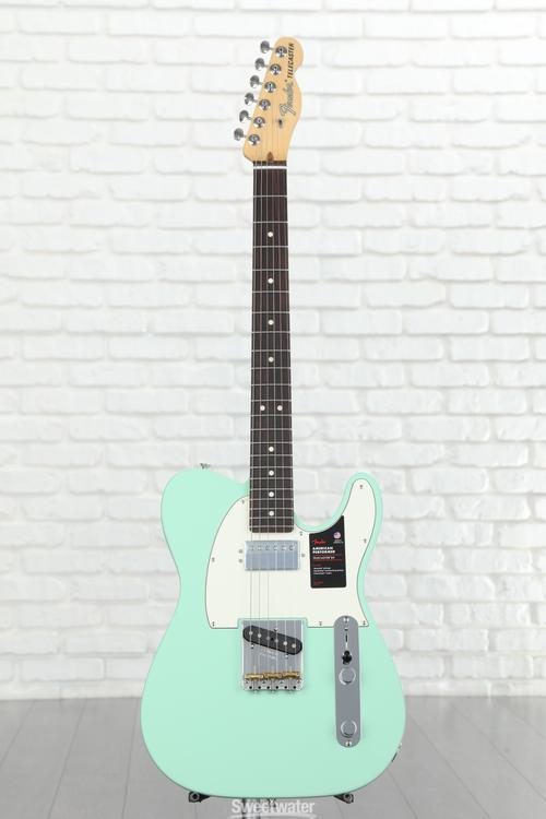 Fender American Performer Telecaster Hum - Satin Surf Green with