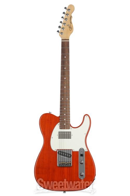 G&L Fullerton Deluxe ASAT Classic Bluesboy Electric Guitar - Clear 