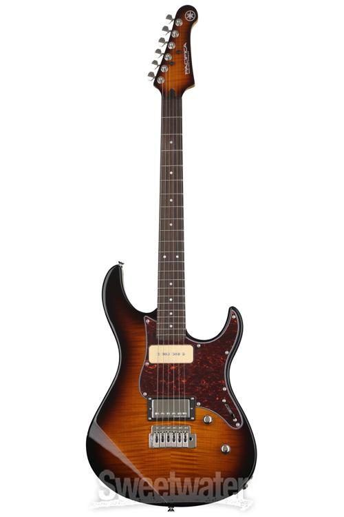 Yamaha PAC611VFM Pacifica Electric Guitar - Tobacco Brown
