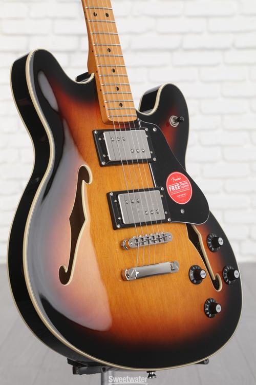 Squier Classic Vibe Starcaster Semi-hollowbody Electric Guitar - 3-tone  Sunburst