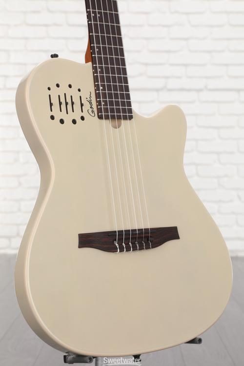 Godin Multiac Mundial Nylon Acoustic-electric Guitar - Ozark Cream