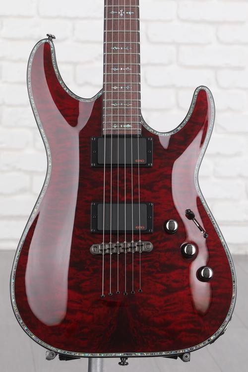 Schecter Hellraiser C-1 - Black Cherry Reviews | Sweetwater