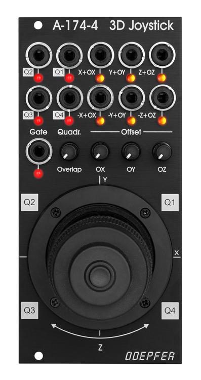 Doepfer A-174-4 3D Joystick Eurorack Module - Vintage Edition
