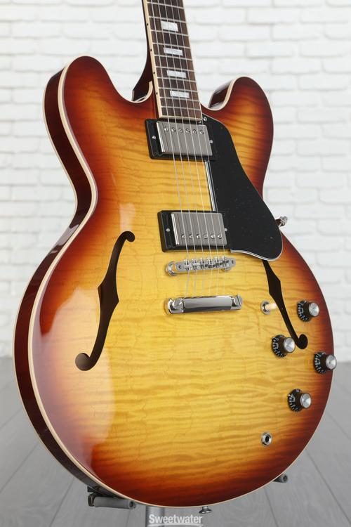 Gibson ES-335 Figured Semi-hollowbody Electric Guitar - Iced Tea 