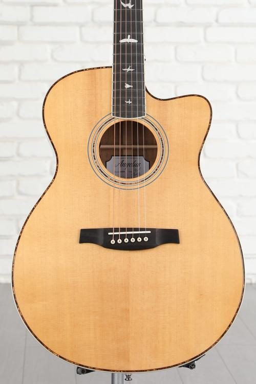 SE A40 Angelus Acoustic-electric Guitar - Natural - Sweetwater