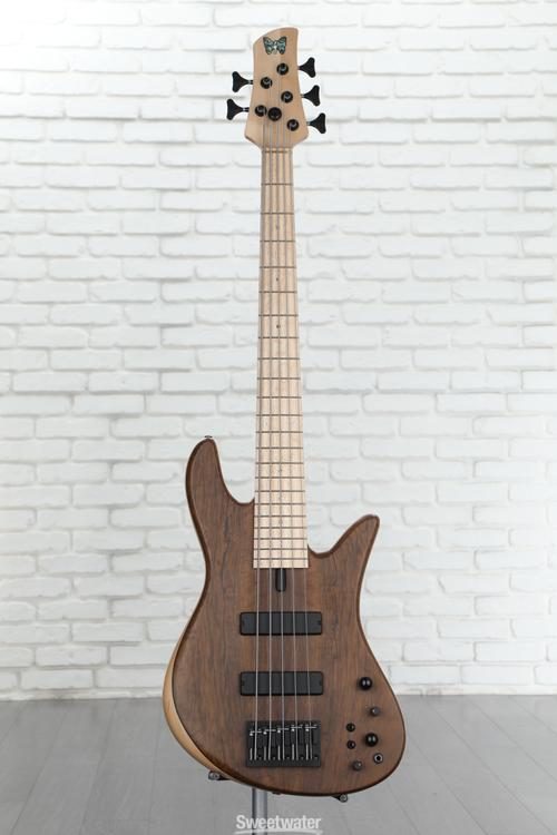 Emperor 5 Standard Special Bass Guitar - Natural Imbuya Satin with 